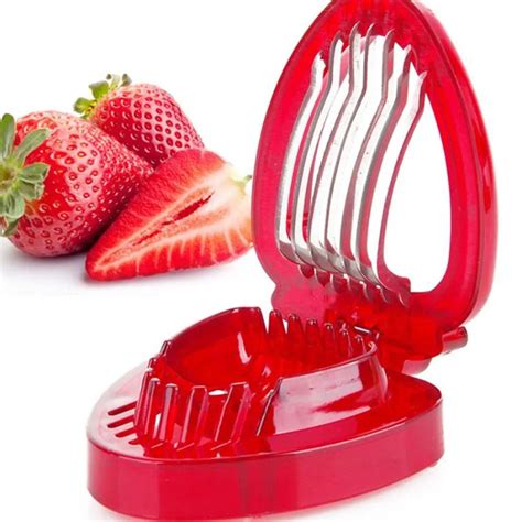 Mini Strawberry Slicer Craft Fruit Cutter Vegetables Gadgets Kitchen