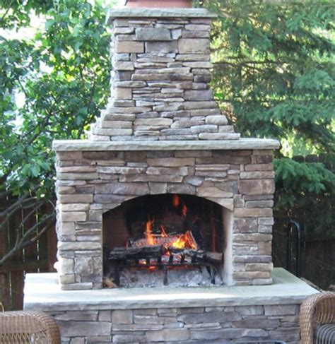 15 Lovely Outdoor Fireplace Ideas For Your Home Outdoor Backyard