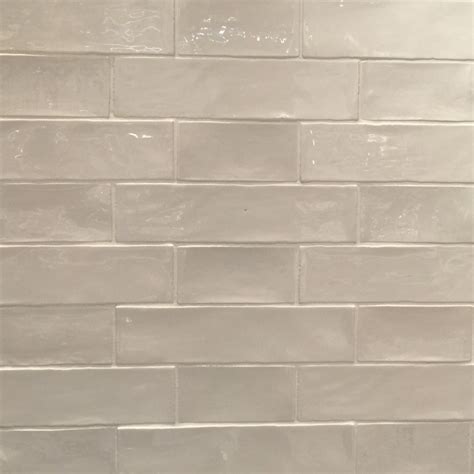 Handmade Subway Tile In Alternating 3x6 And 3x12 Pattern Kitchen