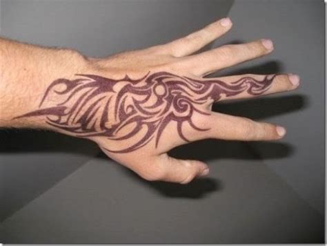 The Best 15 Tribal Small Hand Tattoos For Men Fronttrendbook