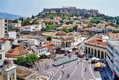 Monastiraki is a flea market neighborhood in the old town of athens, greece, and is one of the principal shopping districts in athens. Monastiraki, the place to be in Athens! - Pillowhite