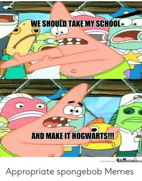 31 Spongebob Memes About School Factory Memes