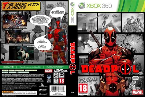 Capa Jogo Deadpool Xbox 360 Capas De Dvds Capas De Filmes E Capas De Cds