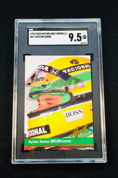1992 Grid Formula 1 Ayrton Senna 67 SGC 9 5 Catawiki