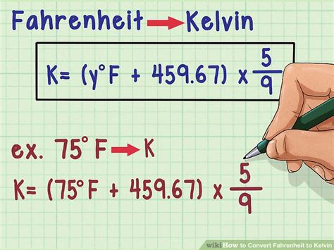 3 Ways To Convert Fahrenheit To Kelvin Wikihow