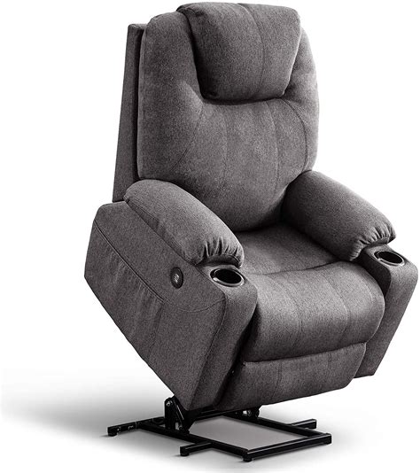Mcombo Large Power Lift Recliner Chair with Massage and Heat for