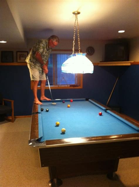 Found My Dad Playing Pool Like This Meme Guy