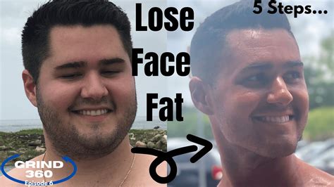 how to lose face fat for men 5 steps to lose double chin and lose chubby cheeks youtube