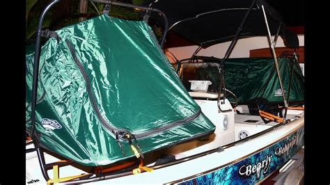 Kamp Rite Original Tent Cotboat Campingovernight Stay On A Small Boat
