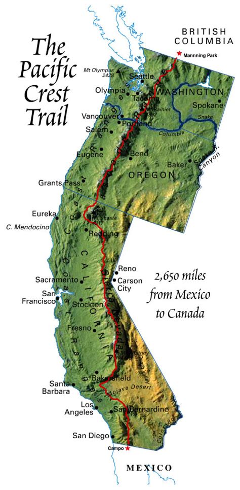 Pacific Crest Trail Usa — Captains Of Us