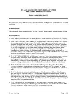 A certified copy of the board resolution, regarding the approval of the opening of a new bank account in the name of the company, needs to be provided to the bank where the company wants to open the account. Sample Board Resolution For Activation Of Bank Account ...
