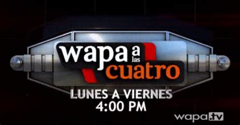 Wapa A Las Cuatro WAPA Tv Noticias Videos