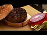 Images of Grilling Hamburgers On Gas Grill