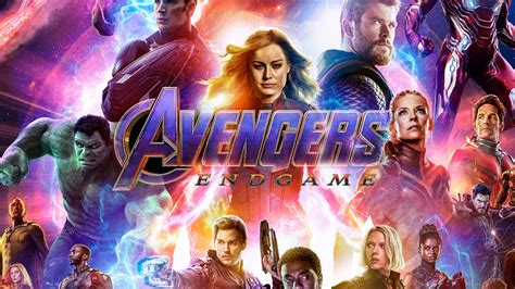 Avengers Endgame 2019 Poster Rächer Tapete 1920x1080 Wallpapertip