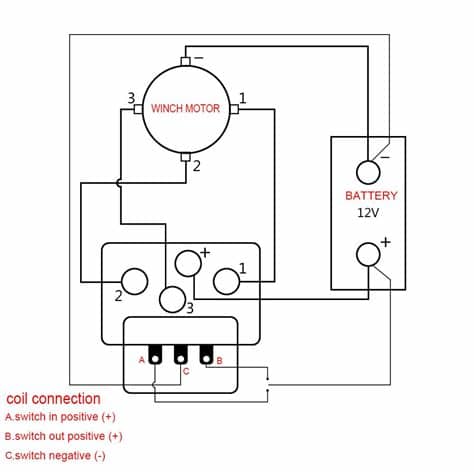 12 Volt Winch Relay Wiring Diagram