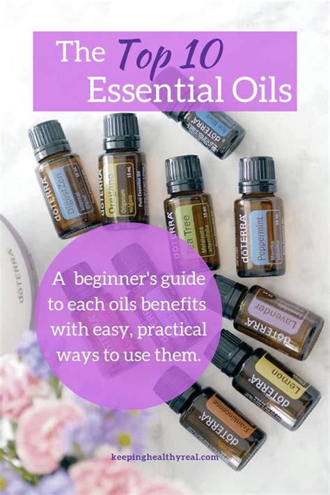 A Beginners Guide To Each Of The Top 10 Essential Oils Benefits With