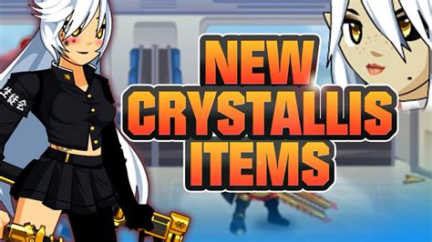 Crystallis Storyline 60 New Items Aqw Youtube