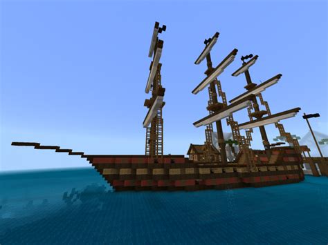 Pirate Ship Minecraft Pe Minecraft Map