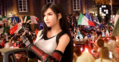 Tifa Has Become The Unofficial Mascot Of Italy Following Senate Appearance Gamerbraves