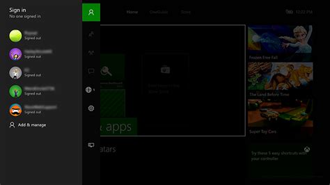 Switch Profiles On Xbox One Or Xbox 360 Console Xbox Live Profile