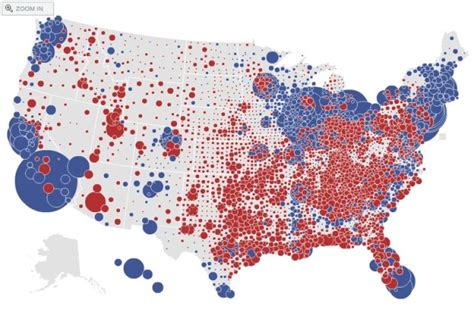 Red Counties Blue Counties 2 Geochristian