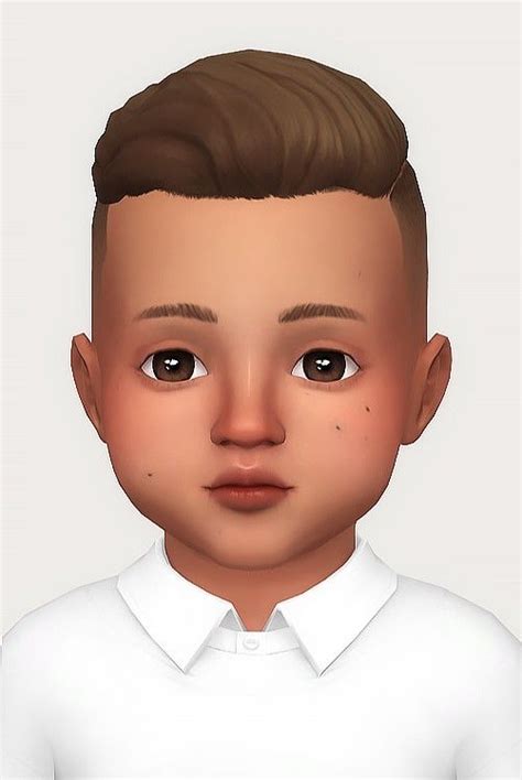 Hair Kids Toddler Hair Sims 4 Cas Sims 3 Baby Boy Hairstyles Sims