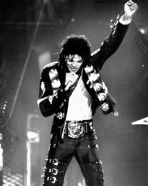 Michael Jackson During Bad World Tour Michael Jackson Bad Tour