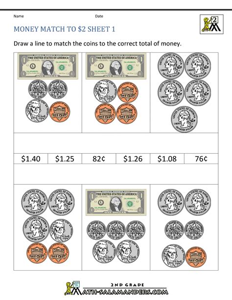 Free Printable Coin Worksheets Printable Templates