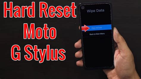 Hard Reset Motorola Moto G Stylus Factory Reset Remove Pattern Lock Password How To Guide