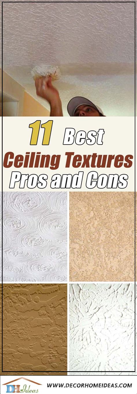 Don't forget to download this types of ceilings finishes for your home improvement reference, and view full page gallery as well. 11 Best Ceiling Texture Types ( Pros & Cons ) | Ceiling ...