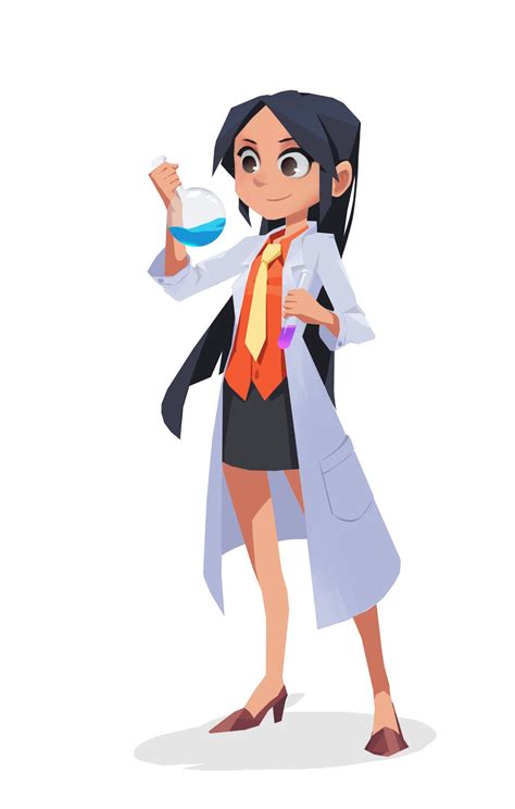 Artstation Scientist Lee Jp Character Design Female In 2019