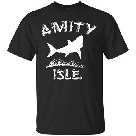 Amity Island Jaws Stranger Things Waupaca Upsdie Down Cotton T Shirt