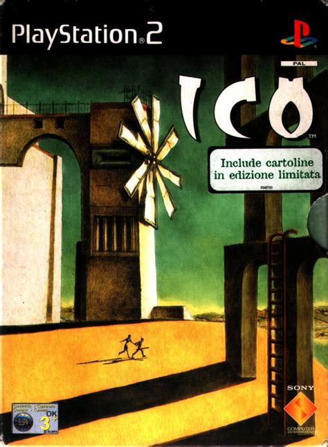 Ico 2001 Playstation 2 Box Cover Art Mobygames