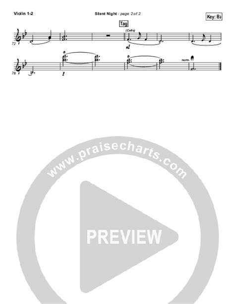 Silent Night Violin Sheet Music Pdf Casting Crowns Praisecharts