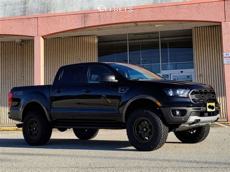 2019 Ford Ranger With 17x9 20 Fuel Tech And 28570r17 Nitto Ridge