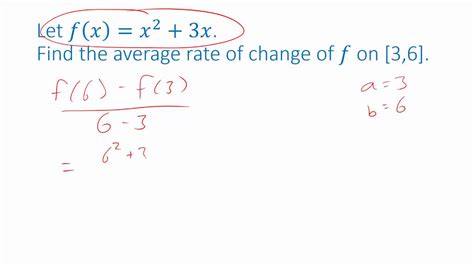 Finding the average rate of change is particularly useful for determining changes in measurable values like average speed or average velocity. Average Rate of Change - YouTube