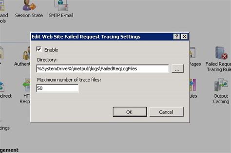 Failed Request Tracing With IIS Jeremy S Programming Blog