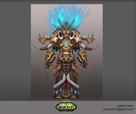 Tier Concept In World Of Warcraft Legion Jongmo Nam On Artstation At