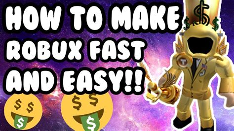 How To Make Robux Fast And Easy With And Without Bc Youtube