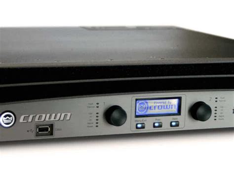 Crown It5000hd 5000 Watt Amp With Dsp Brand New Solid State Audiogon