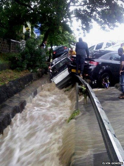 In Pictures Port Louis Mauritius Floods BBC News