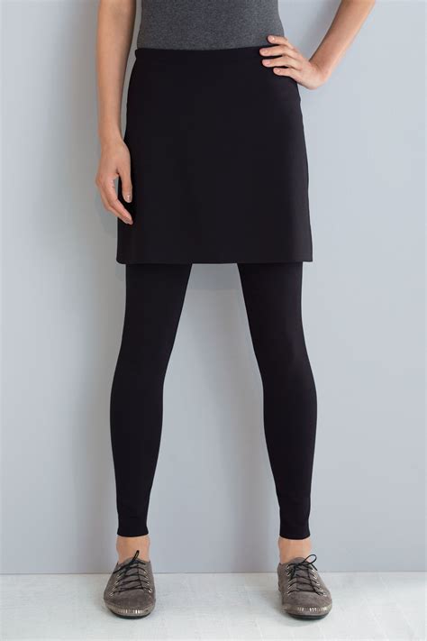 Skirted Leggings By Fh Clothing Company Create An Effortless Layered