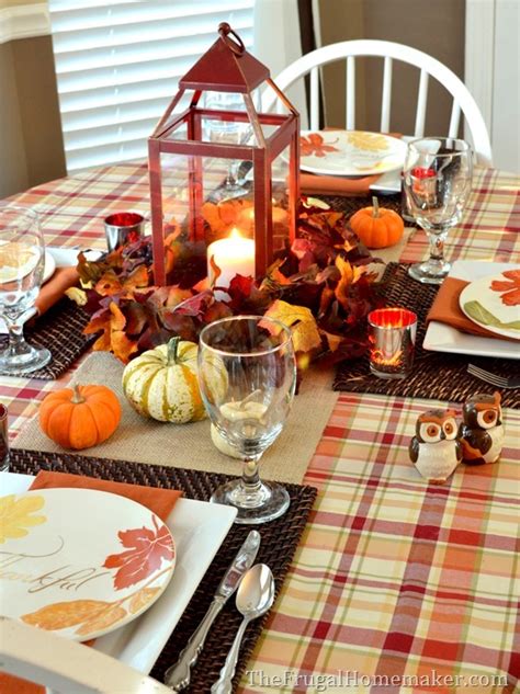 31 Days Of Fall Inspiration Fall Table With Better Homes And Gardens