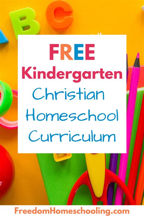 Also contains the complete text of charlotte mason's original homeschooling series, along with a library of free online books and a complimentary support group. Free Kindergarten Christian Homeschool Curriculum ...