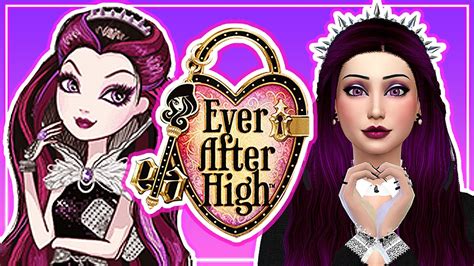 The Sims 4 Create A Sim Raven Queen Ever After High Youtube