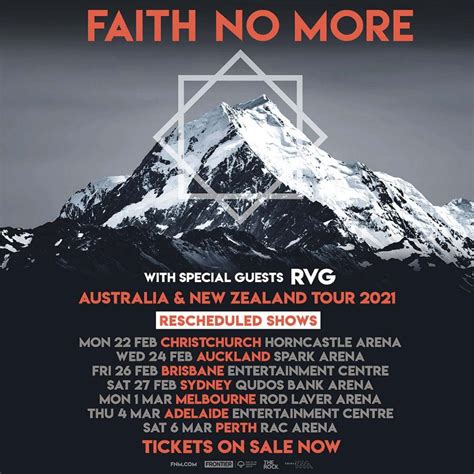 Faith No More Announce Rescheduled Tour Dates Spotlight Report