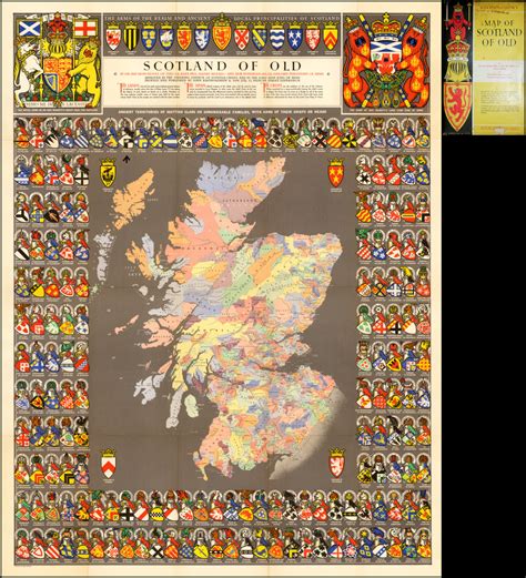 Historical Clan Map Of Medieval Scotland Lands Maps On The Web