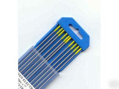 Thoriated Tungsten Electrodes Yellow Long