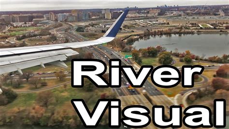 Delta A321 Washington Dca Runway 19 River Visual Approach Youtube