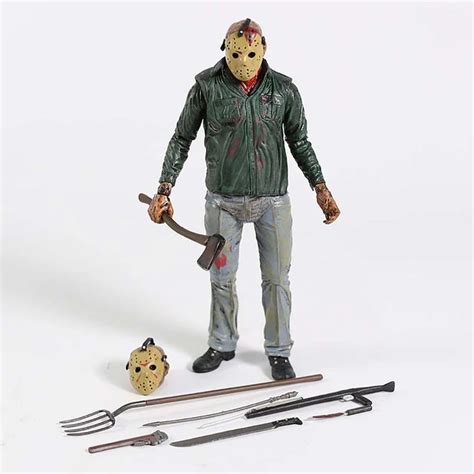 Neca 3d Friday The 13th Part 3 Jason Voorhees Action Figure 18cm Jason Voorhees Action Figure